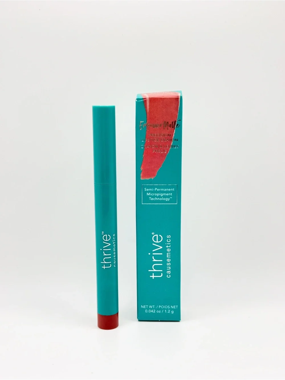 Thrive Causemetics EmpowerMatte Precision Lipstick Crayon Rachel NIB